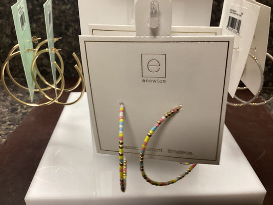 Hope Unwritten summer salt hoop earring