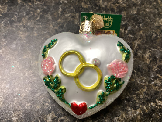 The Wedding Heart ornament