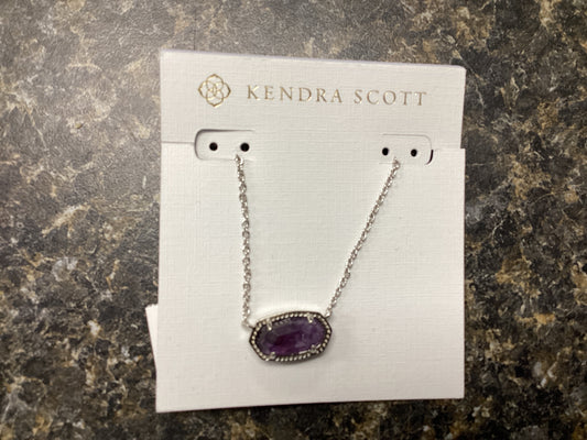 Elisa rhod amethyst necklace
