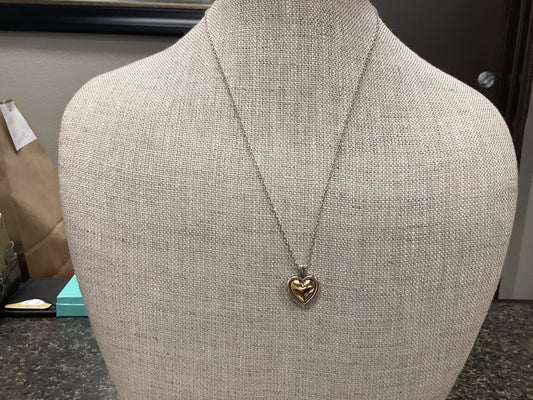 Pretty tough bld hrt pt 2 necklace
