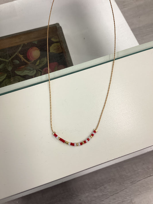 Go Pack Morse Code Necklace