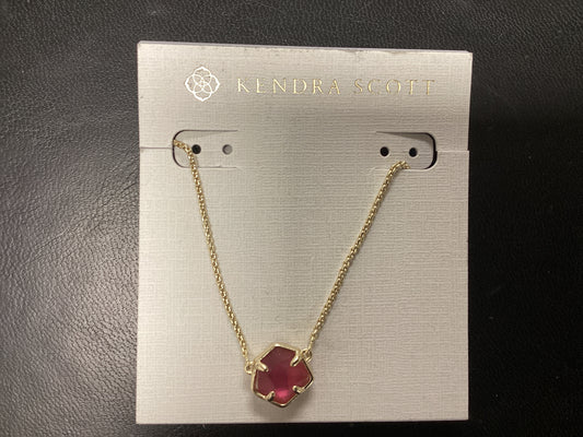Jaxon gold berry illusion necklace