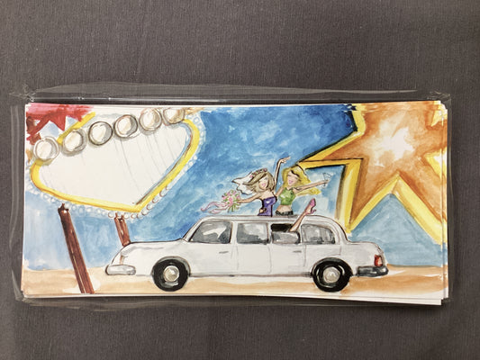 Bachelorette Party Invite 5x10