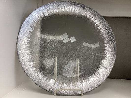 Silver Trim Platter
