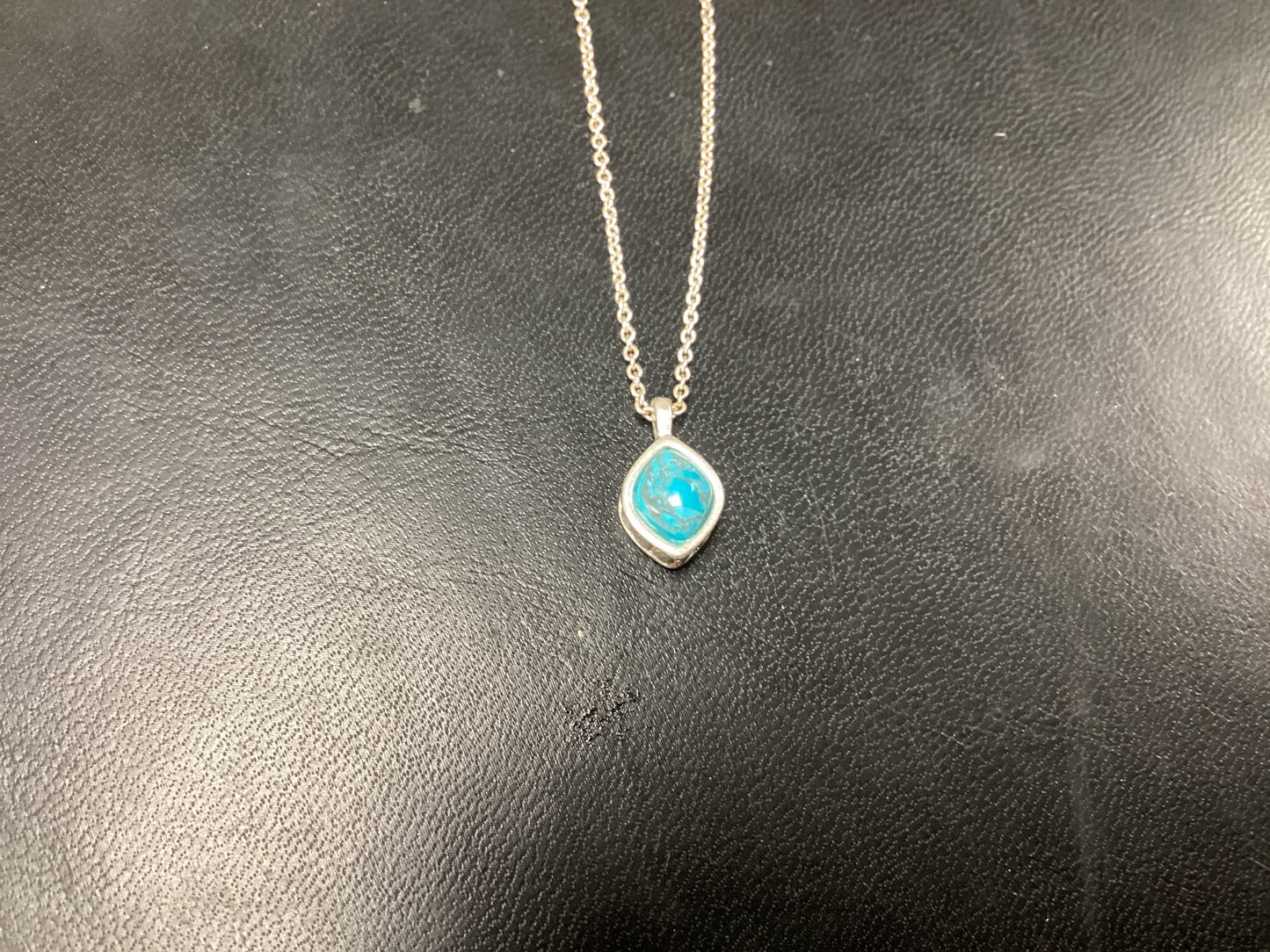 Naia silver turquoise necklace