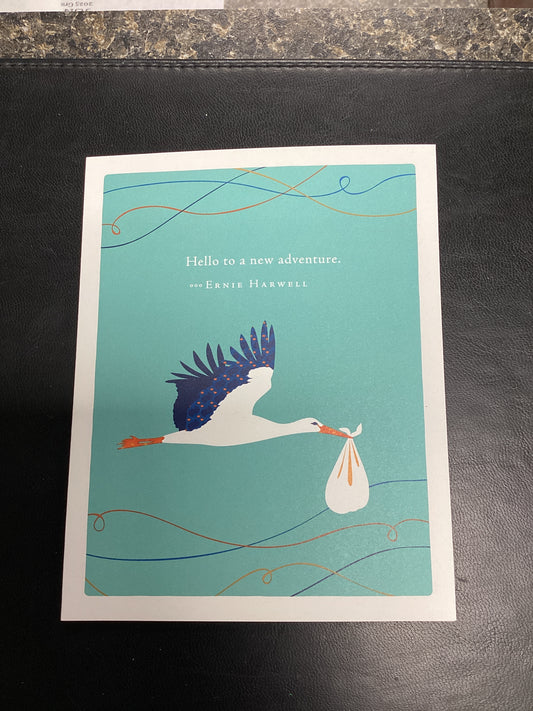 Card - Hello to a New Adventure