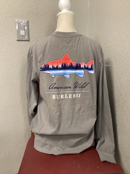 American Wild - Long Sleeve Medium Shirt