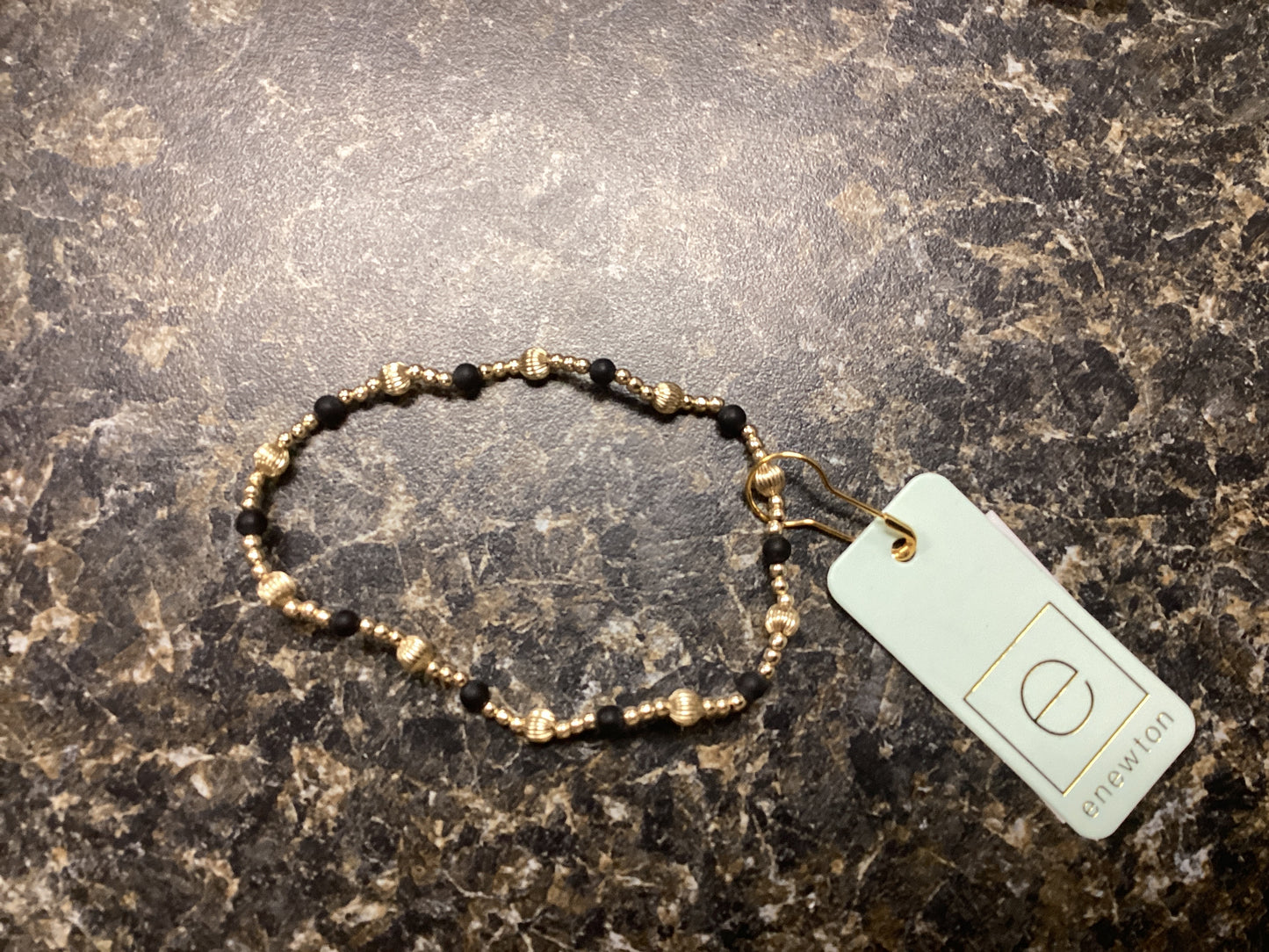 Dignity Sincerity onyx bracelet