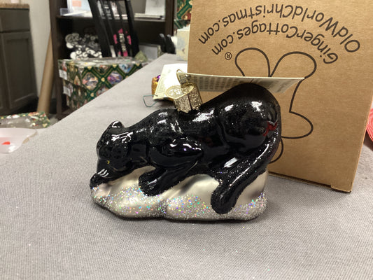 Prowling Panther ornament