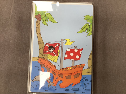 Pirate Ship Invites