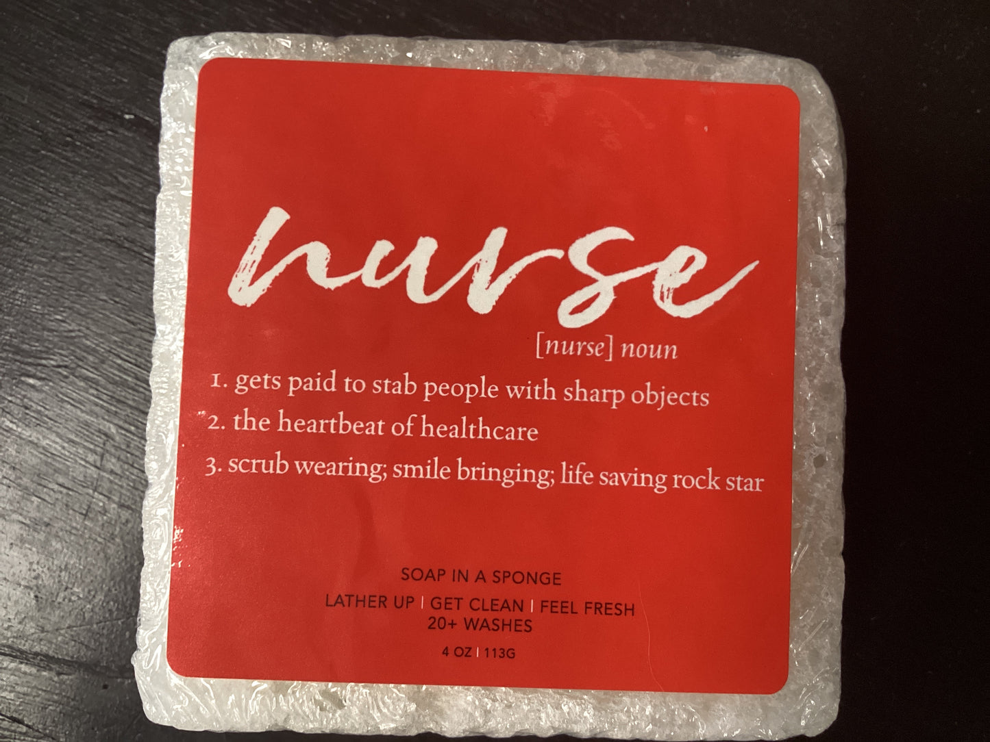 Nurse Soap Sponge