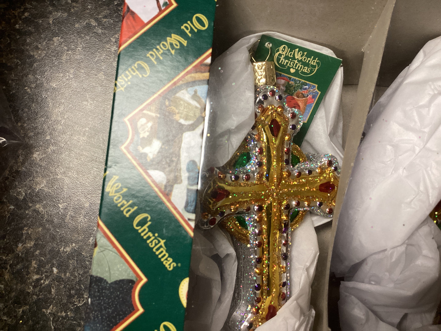 Gold jeweled Cross