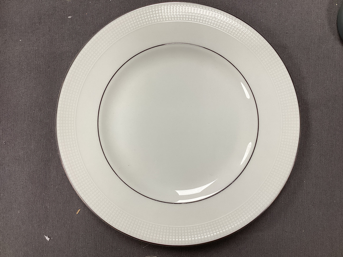 Blanc Sur Blanc Salad Plate