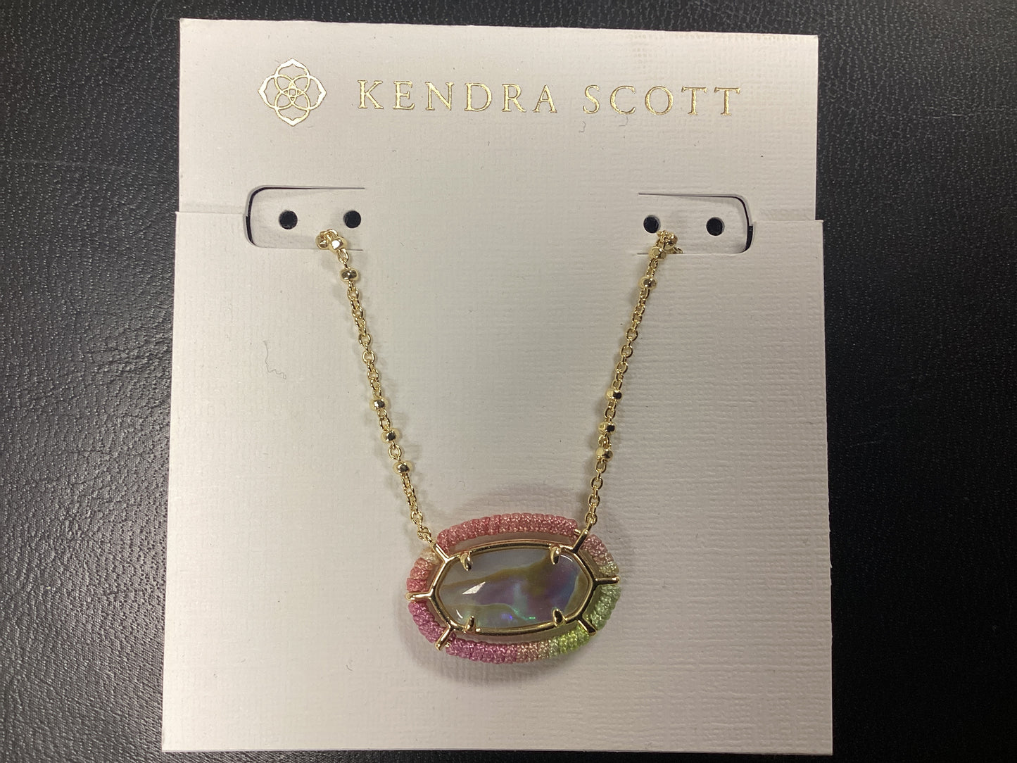 Elisa gold threaded pastel mix