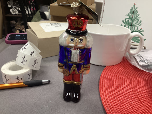 Soldier Nutcracker ornament
