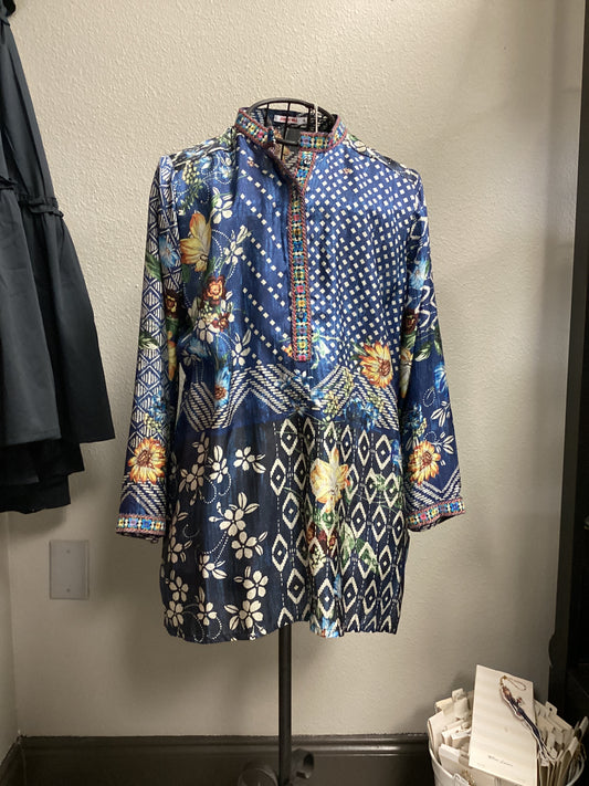 Knack tunic multi colored Small