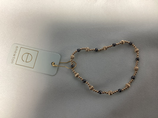 Dignity sincerity pattern 4mm bracelet Faceted Hermatite