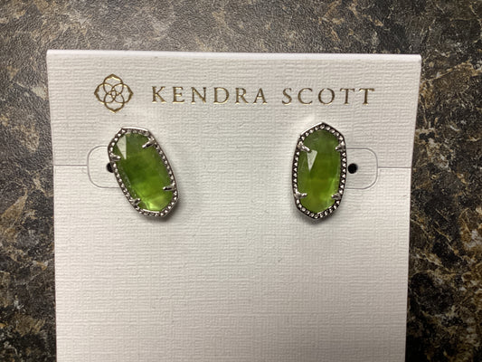 Ellie rhod peridot earrings