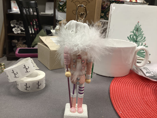 Hollywood ballerina nutcracker ornament