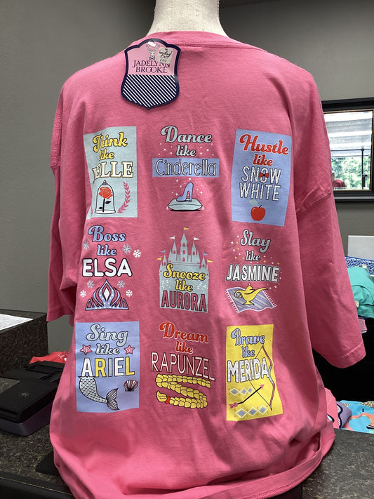 Short Sleeve - Nine Princesses - Medium