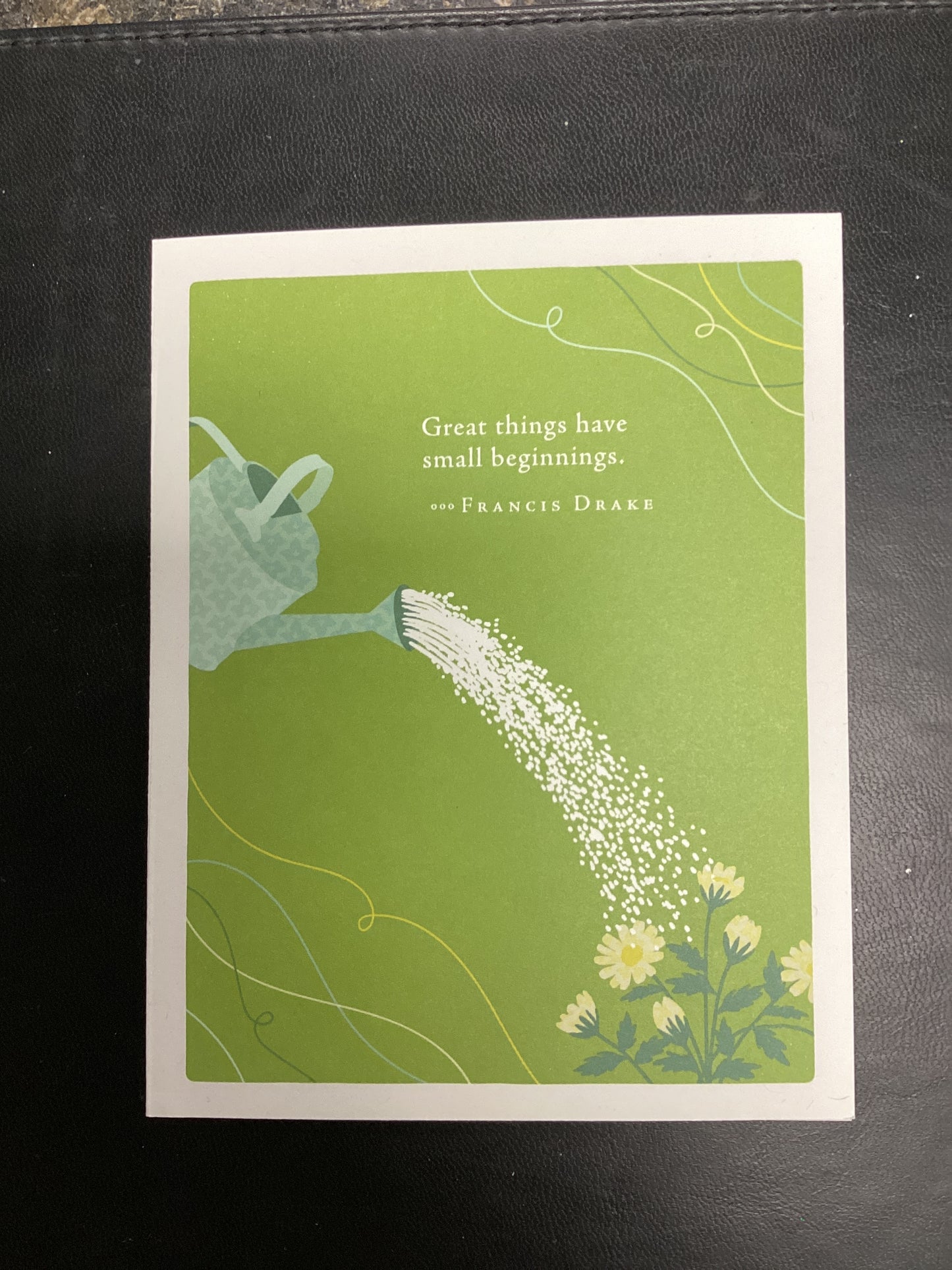 Card - Great Things Have Small Beginnings