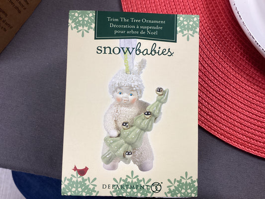 Trim the Tree Ornament
