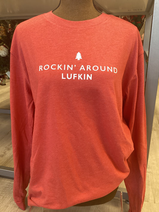 Rockin Around Lufkin shirt small