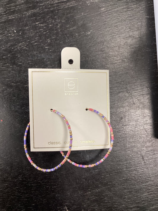 Hope Unwritten Plumbers hoop earrings