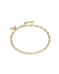 Parker Knot Gold anklet
