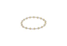 Dignity Sincerity Mixed Metal 4mm Bracelet