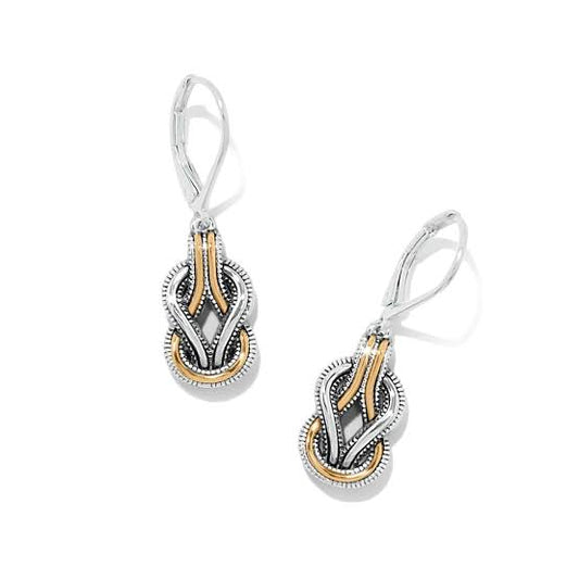 Interlock Harmony Leverback Earrings