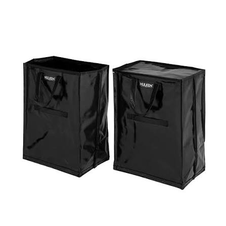 Hulken Tidy and Chill Insert set of two- Black