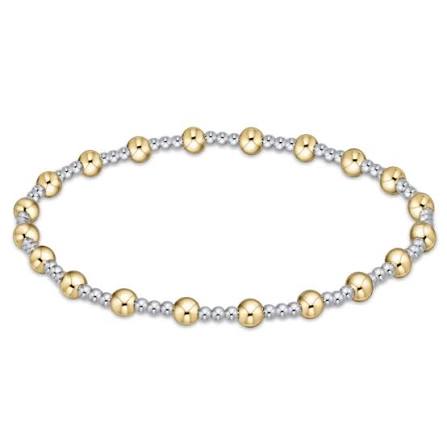 Extends Sincerity Mixed Metal 4mm Bracelet
