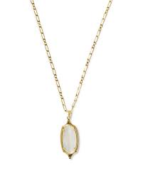 Dani Step gold Ivory pearl Long Necklace