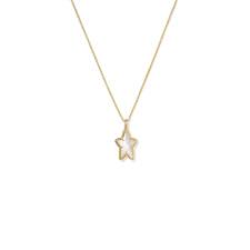 Ada Star gold ivory pearl necklace