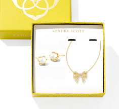 Krista Bow Ashton Gemstone Gold White Mix