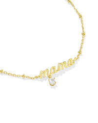 Mama Crystal Gold Bracelet