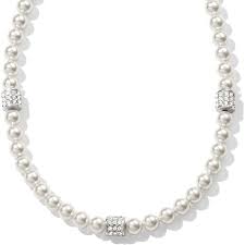 Meridian Petite Pearl Collar necklace