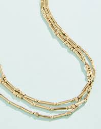 Mermazing gold layered necklace