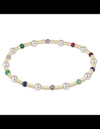 Pearl Sincerity 4mm Bead Bracelet Hot Mess