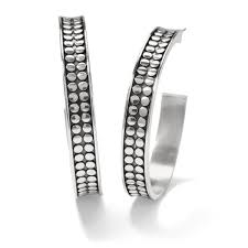 Pebble Dot Medium Hoop earrings