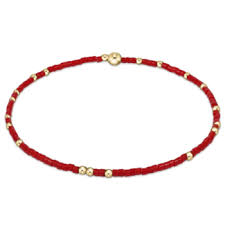 Hope Unwritten Bright Red bracelet
