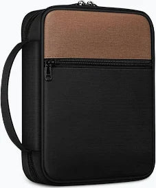 Bible Cover Black and Brown