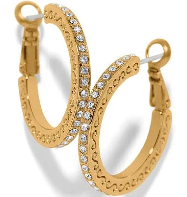 Meridian Thin Small Gold Hoop Earrings
