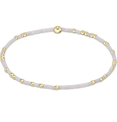 Gameday Hope Unwritten Bracelet - White