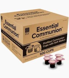 Communion cups prefilled with soft wafers Nature's Impact 500