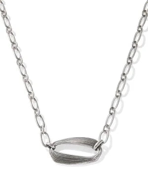 Kira silver pendant necklace