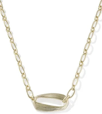 Kira gold pendant necklace
