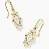 Lindy Rae Lee Gold Crystal Earrings