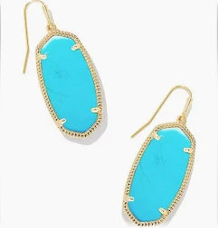 Elle gold turquoise